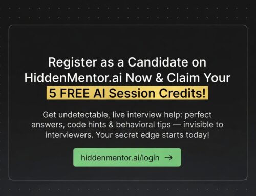 Just unlocked 5 FREE AI session credits on HiddenMentor.ai!